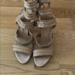 Schutz tan high heel